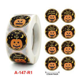 Halloween Pumpkin Facial Expression Grimace Sticker