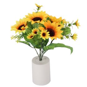 Creative Sunflower Bouquet Night Light Home Decoration Desktop Decoration