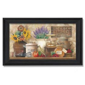 Trendy Decor 4U "Antique Kitchen" Framed Wall Art; Modern Home Decor Framed Print for Living Room; Bedroom & Farmhouse Wall Decoration by Ed Wargo