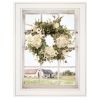 Trendy Decor 4U "Pleasant View" Framed Wall Art; Modern Home Decor Framed Print for Living Room; Bedroom & Farmhouse Wall Decoration by Lori Deiter