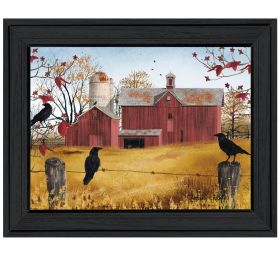 "Autumn Gold" By Billy Jacobs; Ready to Hang Framed Print; Black Frame