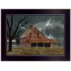 Trendy Decor 4U "Dark and Stormy Night" Framed Wall Art; Modern Home Decor Framed Print for Living Room; Bedroom & Farmhouse Wall Decoration by Billy