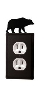 Bear - Single Outlet Cover