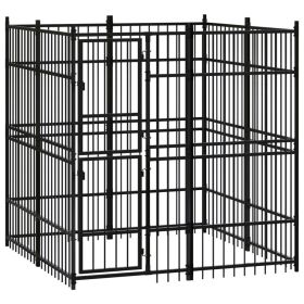 Outdoor Dog Kennel Steel 39.7 ftÂ¬â‰¤