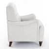 Butner Tufted Arm Chair - Oatmeal