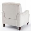 Butner Tufted Arm Chair - Oatmeal