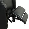 Push Back Recliner; Arms with Brass Nails; Blackl (29.5&quot;x40&quot;x42&quot;)