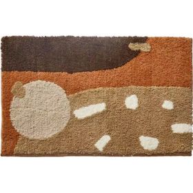 Abstract Carpet Bathroom Absorbent Non-slip Floor Mat (Option: Morandi 1-40x60cm)