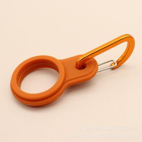 Outdoor Mountaineering Kettle Silicone Hook (Option: Light Brown-1PCS)