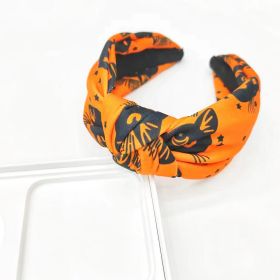 Halloween Holiday Party Printing High Skull Top Headband (Option: Cat)