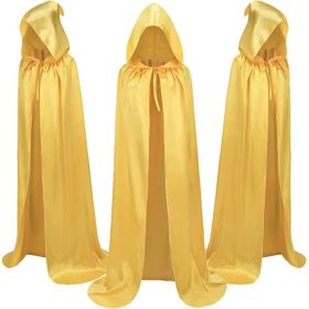 Halloween Party Demon Children's Cloak (Option: Gold-120cm)