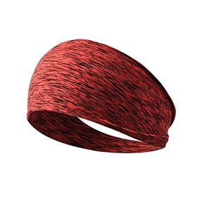 Men's And Women's Fashion Simple Moisture Absorption Quick-drying High Elastic Headband (Option: 1 Style)