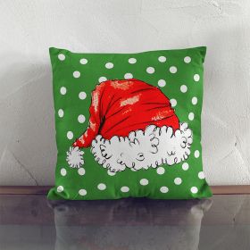 Christmas Pillow Cover Home Living Room (Option: Style 1-45 X45cm Without Pillow Linen)