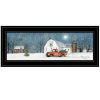 Trendy Decor 4U "Winter on The Farm" Framed Wall Art; Modern Home Decor Framed Print for Living Room; Bedroom & Farmhouse Wall Decoration by Billy Jac