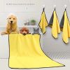 Dog Towels For Drying Dogs Drying Towel Dog Bath Towel, Quick-drying Pet Dog And Cat Towels Soft Fiber Towels Robe Super Absorbent Quick Drying Soft M