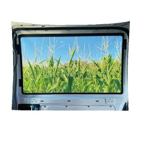 False Window Window Scenery Background Cloth (Option: Forest Brigade-130x150cm)