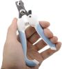 Stainless Steel Dog Nail Clippers and Trimmer with Safety Guard and Nail Grind File Large Dog Cat Rabbit Bird Nail Scissor Pet Grooming