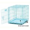 Newly Enhanced MidWest iCrate Folding Metal Dog Crate, Divider Panel, Floor Protecting feet, Leak-Proof Dog Pan , 24L x 18W x 19H