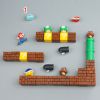 A Set of 3D Mario Fridge Magnets Sets for Home Room Decor Decorative Refrigerator Fun School Office Whiteboard; gifts for Adults and kids