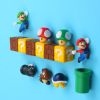 A Set of 3D Mario Fridge Magnets Sets for Home Room Decor Decorative Refrigerator Fun School Office Whiteboard; gifts for Adults and kids