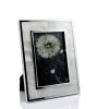 High Quality Home Decoration Metal Shell Photo Frame 3-10 Inch Back Polished Alloy Flocking Wedding Photo Bedside Table Ornament