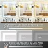 Frameless Rectangular LED Light Bathroom Vanity Mirror