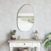 ( Don't Sell on Amazon;  Wayfair ) Asymmetrical Accent Wall Mounted Mirror Decorative Living Room Bedroom Entryway;  2 Sizes