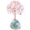 1pc Natural Crystal Tree Crystal Hair Ore Fluorite Base Rich Tree Chakra Amethyst Powder Crystal Ornaments