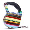 3m 5m Retractable Dog Leash 11 Colors Fashion Printed Puppy Auto Traction Rope Nylon Walking Leash for Small Dogs Cats Pet Leads