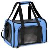 Carrier for Cat Pet Soft Transport Bag Foldable Dog Backpack 4 Open Doors Cat Ventilate Travel Bag Pet Supplies