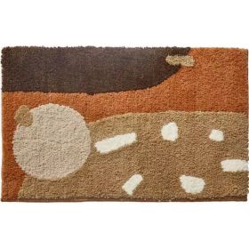 Abstract Carpet Bathroom Absorbent Non-slip Floor Mat (Option: Morandi 1-60x90cm)